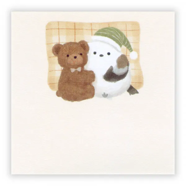 NB Wanova Mattari Animals Night Sticky Notes - Shinaenaga