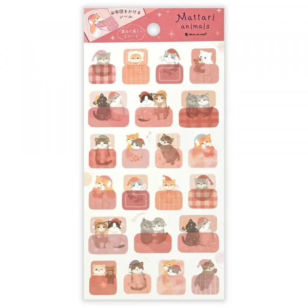 NB Wanova Mattari Animals Stickers - Cat