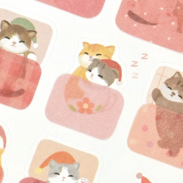 NB Wanova Mattari Animals Stickers - Cat