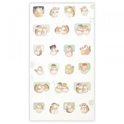 NB Wanova Mattari Animals Stickers - Momonga