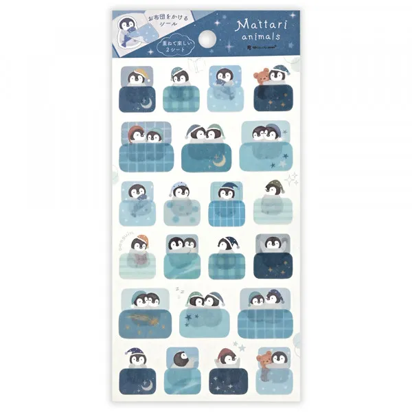 NB Wanova Mattari Animals Stickers - Penguin