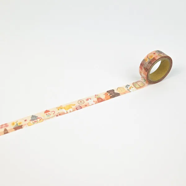 NB Wanova Mattari Animals Washi Tape - Cat