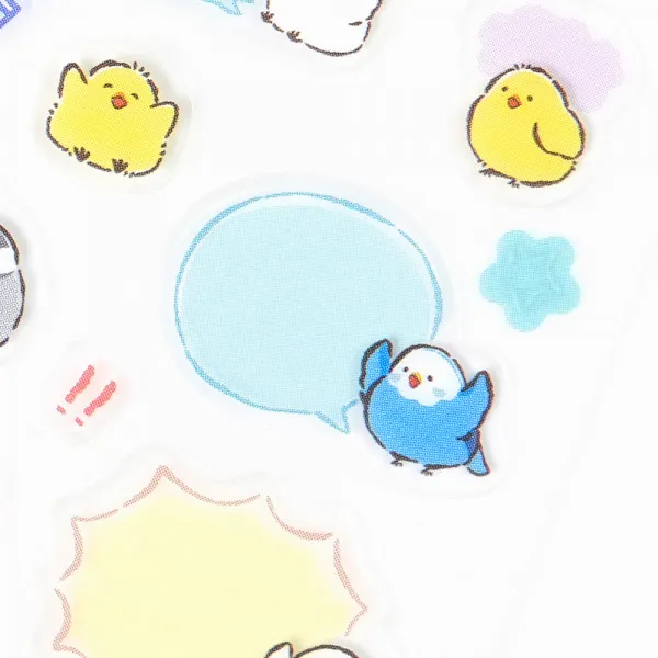 NB Wanova Speech Bubble Stickers - Birds