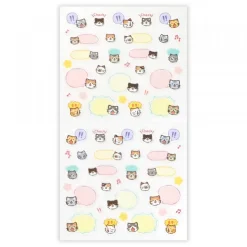 NB Wanova Speech Bubble Stickers - Cats