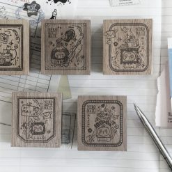 Black Milk Project Neko Mail Rubber Stamps