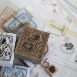 Black Milk Project Neko Mail Rubber Stamps - Ink