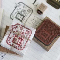 Black Milk Project Neko Mail Rubber Stamps - Stamp