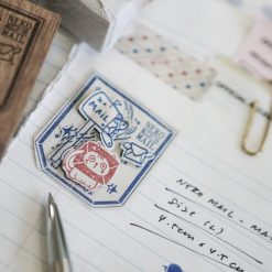 Black Milk Project Neko Mail Rubber Stamps - Mailbox