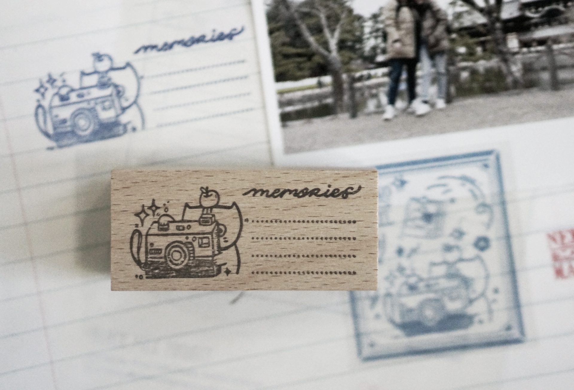 Black Milk Project Neko Mail Label Stamps - Memories