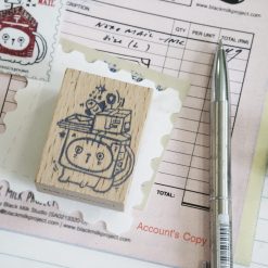 Black Milk Project Neko Mail Rubber Stamps - Box