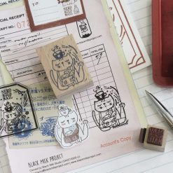 Black Milk Project Neko Mail M Rubber Stamps - Cup - Image 4