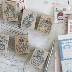 Black Milk Project Neko Mail Rubber Stamps