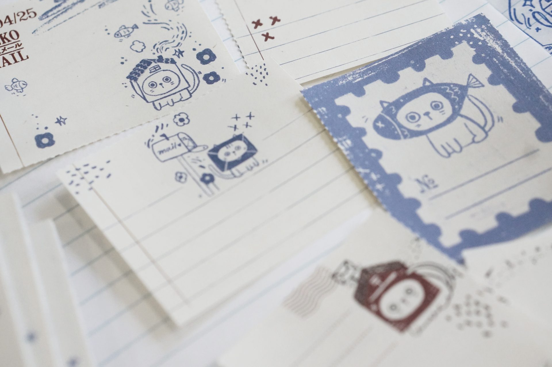 Black Milk Project Neko Mail Memo Pad