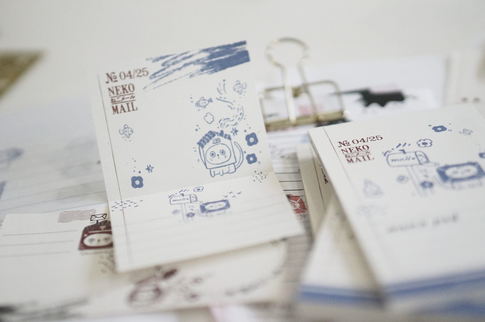 Black Milk Project Neko Mail Memo Pad