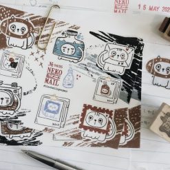 Black Milk Project Stickers - Neko Mail Mini Sticker Sheet