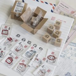 Black Milk Project Neko Mail - Mini Box Stickers + Stamp - Image 12