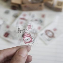 Black Milk Project Neko Mail - Mini Box Stickers + Stamp