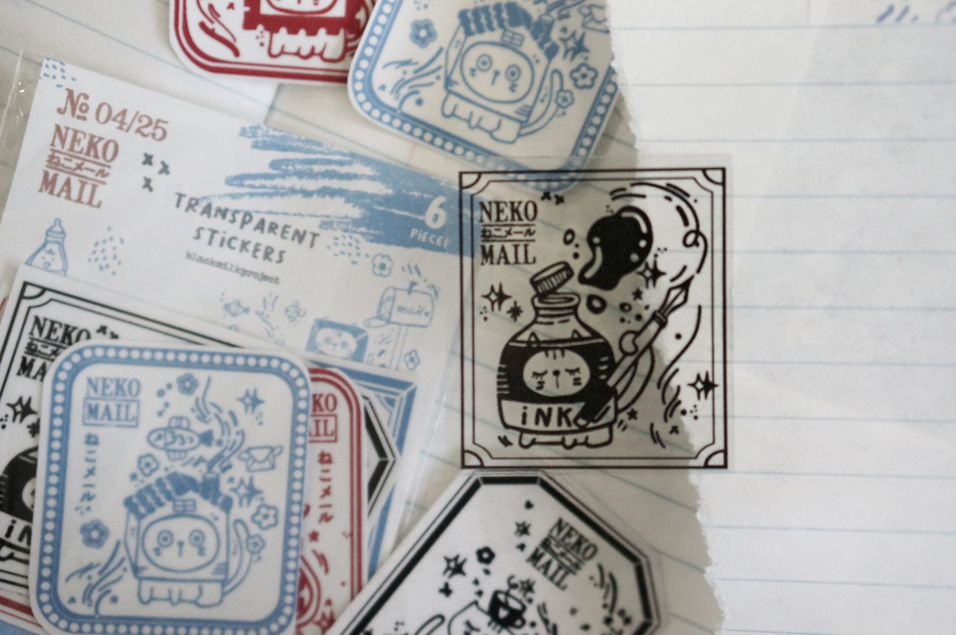 Black Milk Project Neko Mail Label Stickers - Image 3