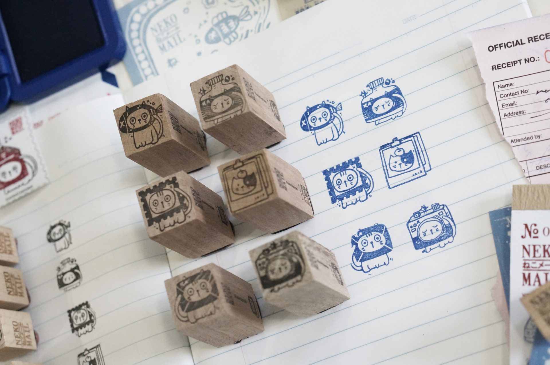 Black Milk Project Neko Mail S Rubber Stamps
