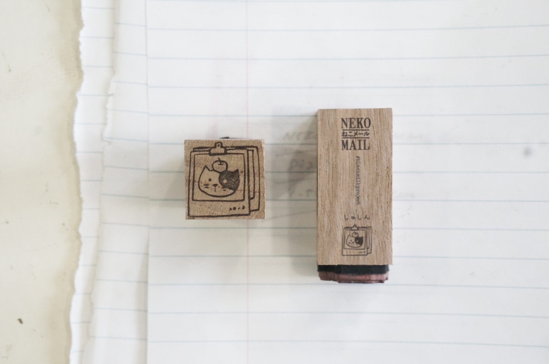 Black Milk Project Neko Mail S Rubber Stamps - Picture