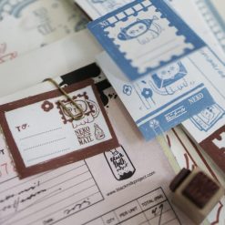 Black Milk Project Neko Mail Washi Tear-out Strips