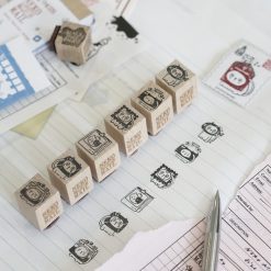Black Milk Project Neko Mail XS Rubber Stamps