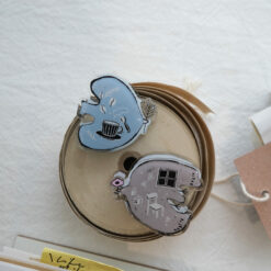 Kurukynki NonChalant Collection - Non-Birds Acrylic Clips