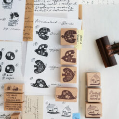 Kurukynki Home Sweet Home Rubber Stamps