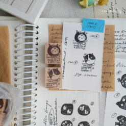 Kurukynki NonChalant Collection - Non-Cats Rubber Stamps