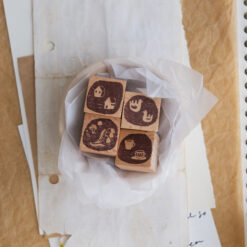 Kurukynki Mini Nonchalant Rubber Stamps