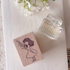 Ms Bulat Rubber stamp - New Beginnings