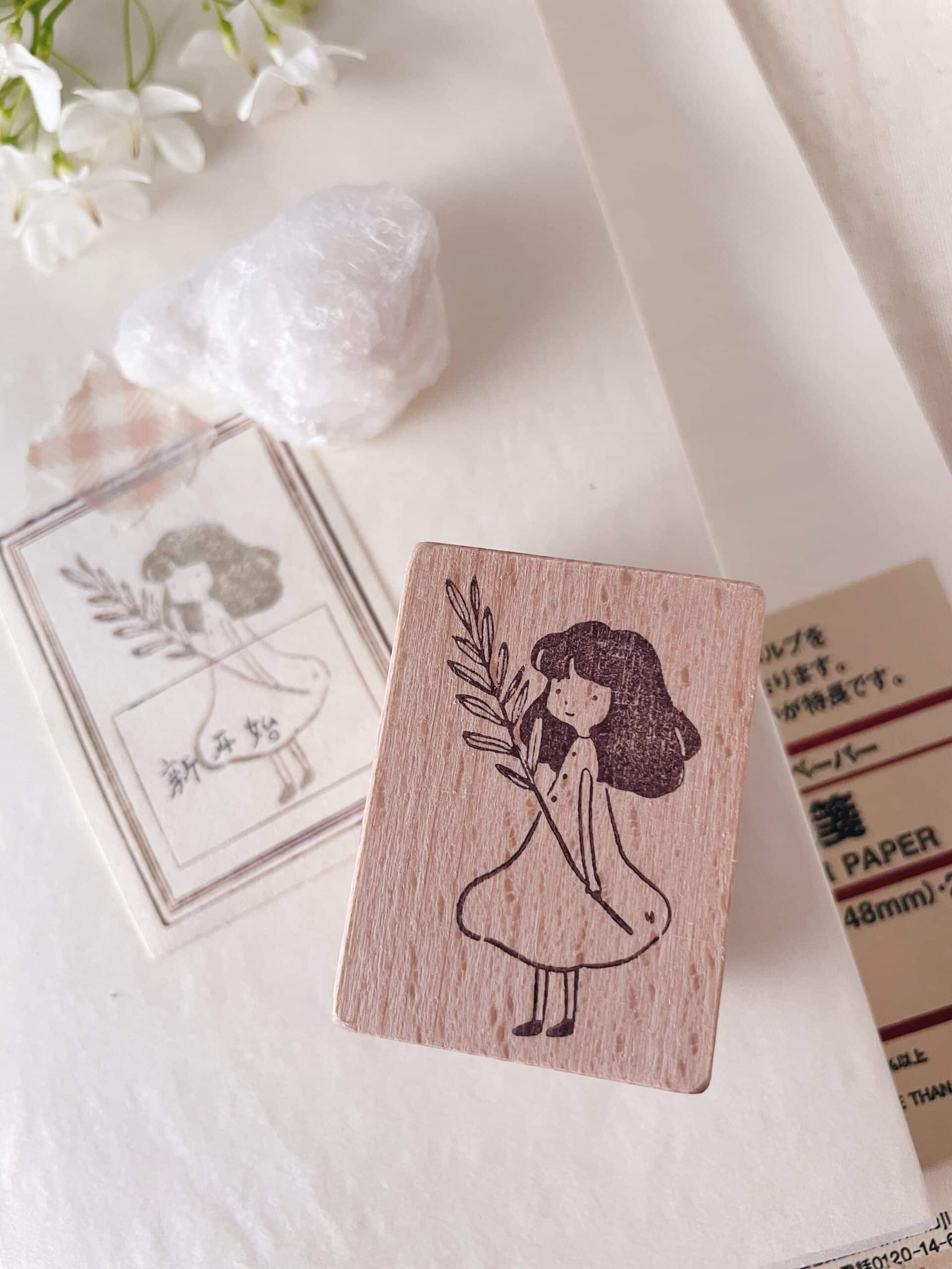 Ms Bulat Rubber stamp - New Beginnings - Image 4