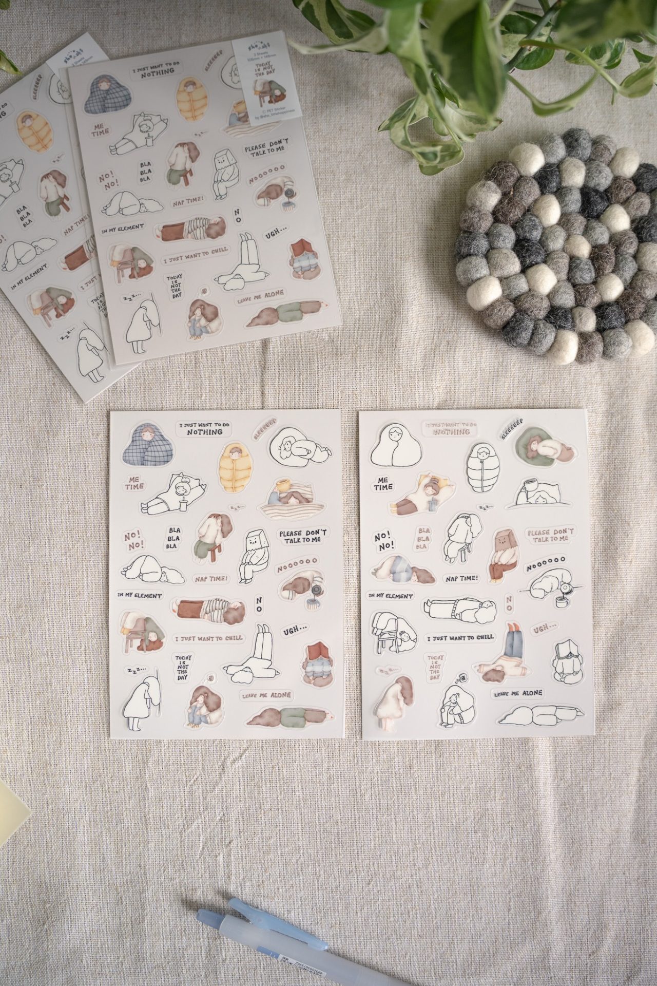 Sho Little Happiness Stickers - Today Is Not The Day