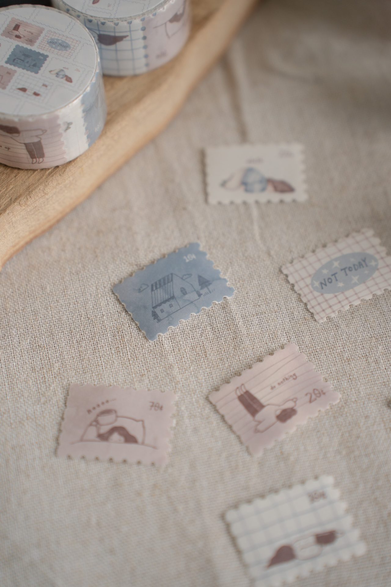 Sho Little Happiness Perforated Washi Tape - Not Today