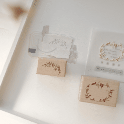 Freckles Tea Vol. 3 Rubber Stamps - Flower and Leaves - Image 3