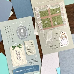 Molinta Memo Pad - Muted Garden (M5)