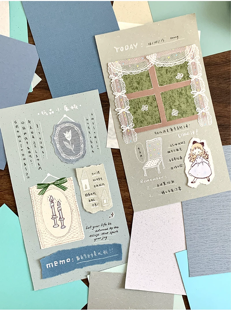 Molinta Memo Pad - Muted Garden (M5)