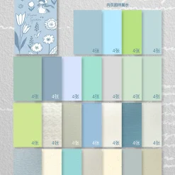 Molinta Memo Pad - Muted Garden (M5)