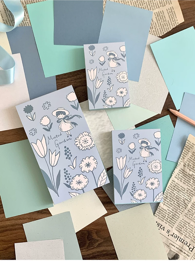 Molinta Memo Pad - Muted Garden (M5)