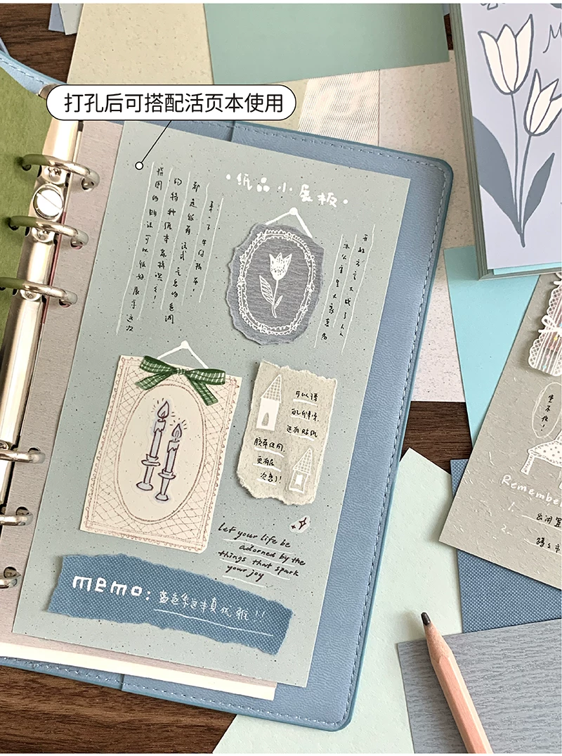 Molinta Memo Pad - Muted Garden (M5)