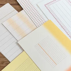 Molinta Memo Paper - Sunshine Orange Grid (M5)