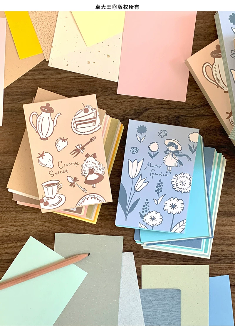 Molinta Memo Pad - Muted Garden (M5)