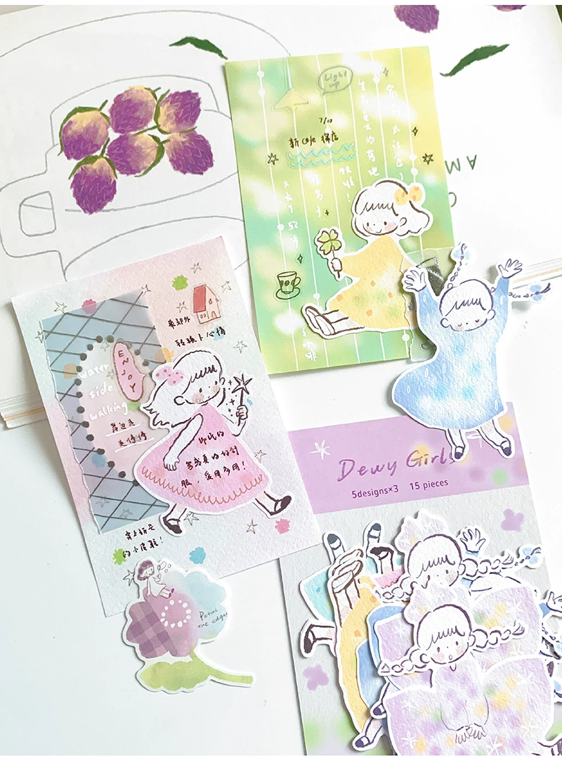Molinta Die-Cut Memo Sheets - Waterside