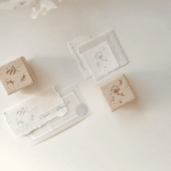 Freckles Tea Vol. 3 Rubber Stamps - Flower and Leaves - Image 5