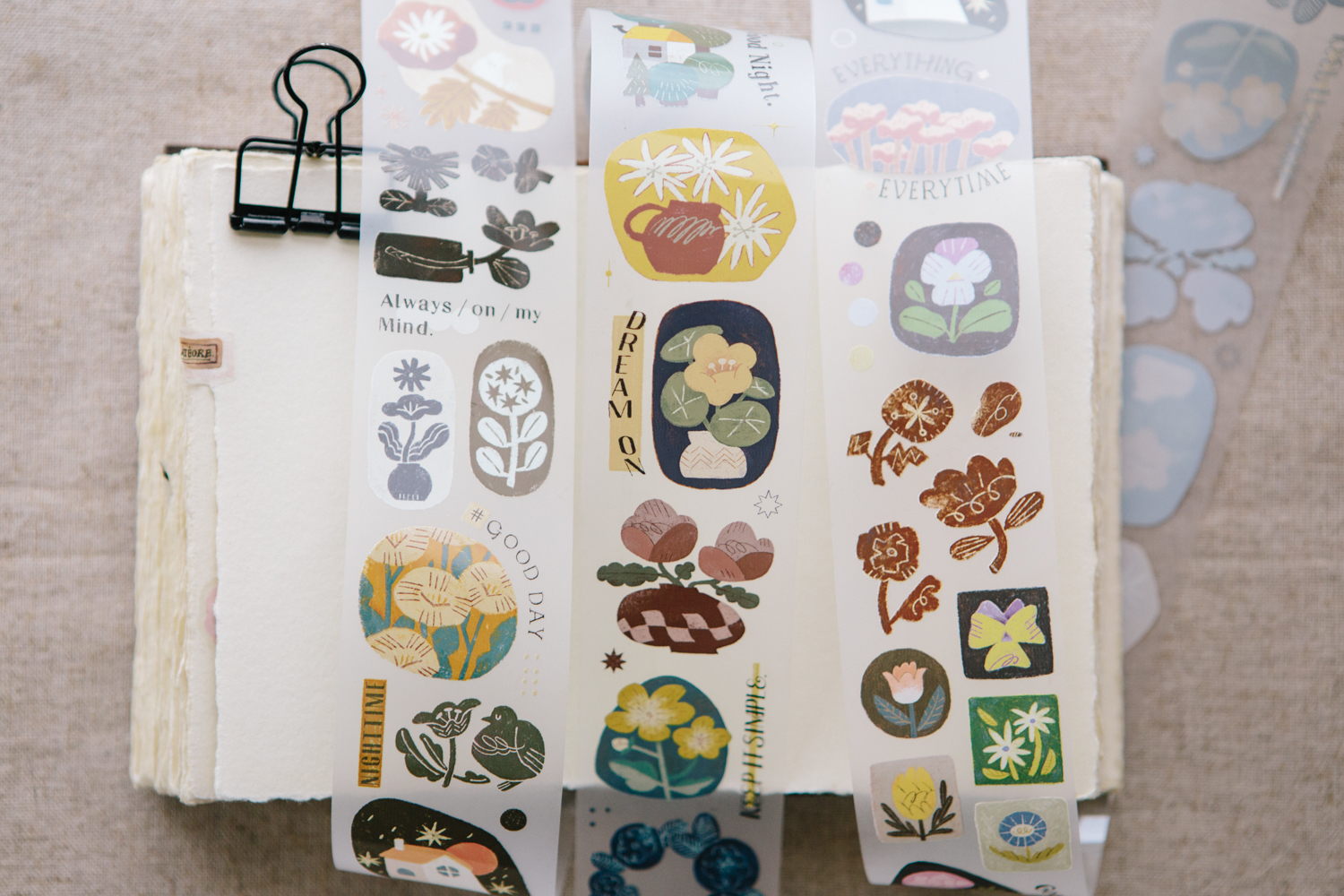 OURS Studio All the Flowers PET Tape