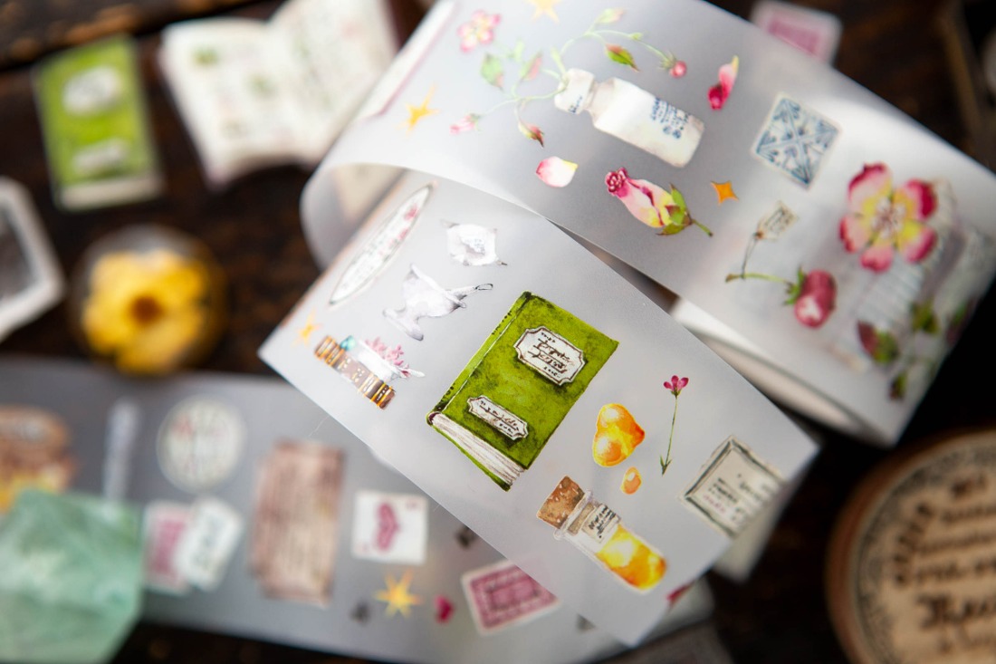 OURS Studio Desk of Botanist PET Tape