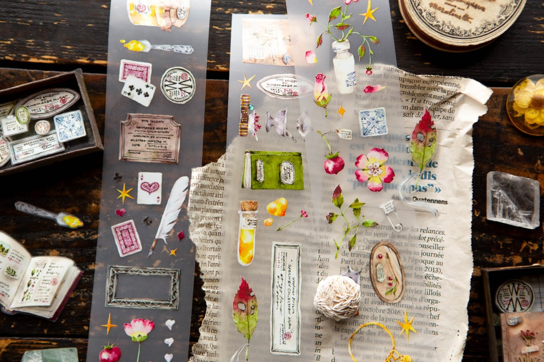 OURS Studio Desk of Botanist PET Tape