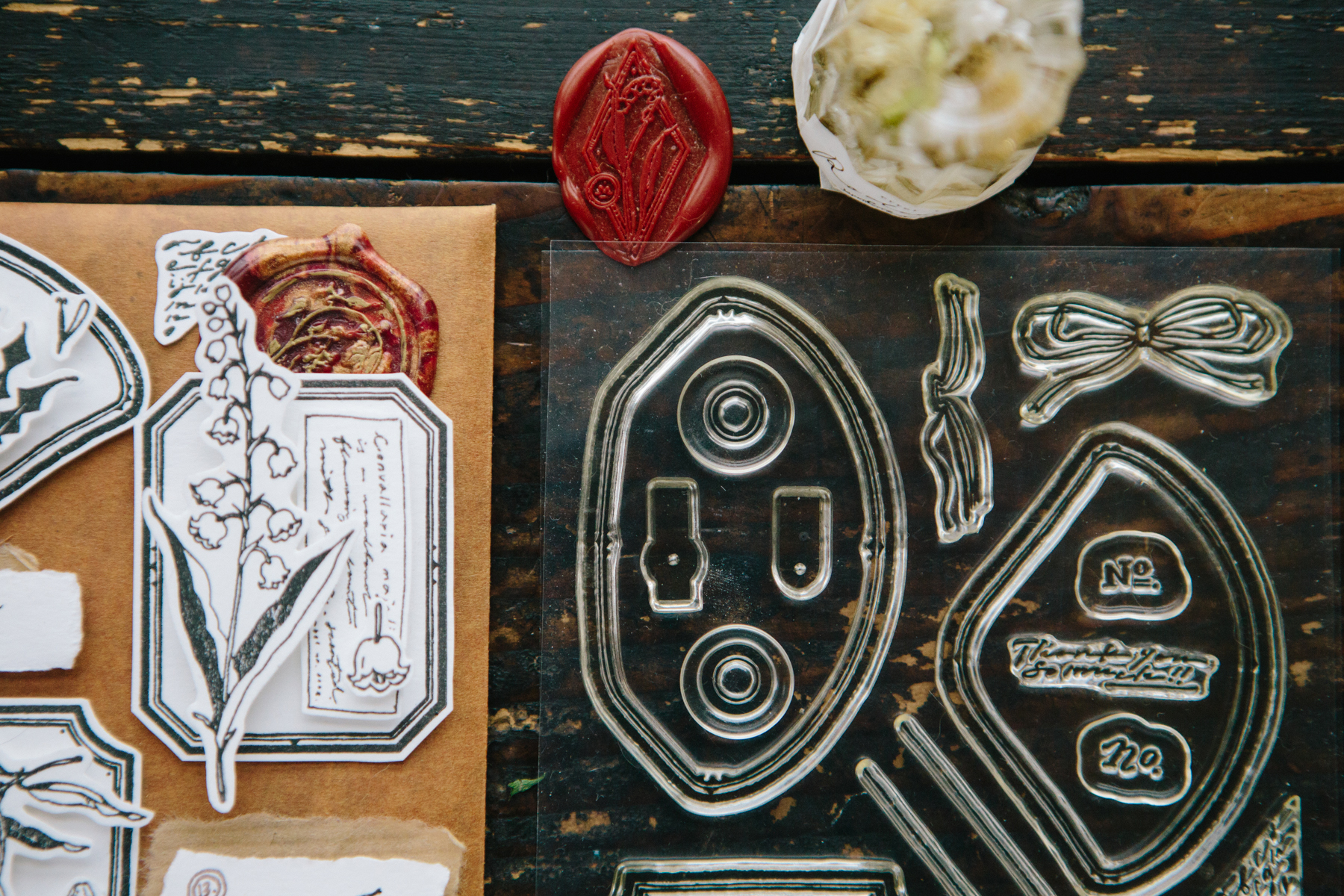 OURS Studio de Cadre Clear Stamp Set