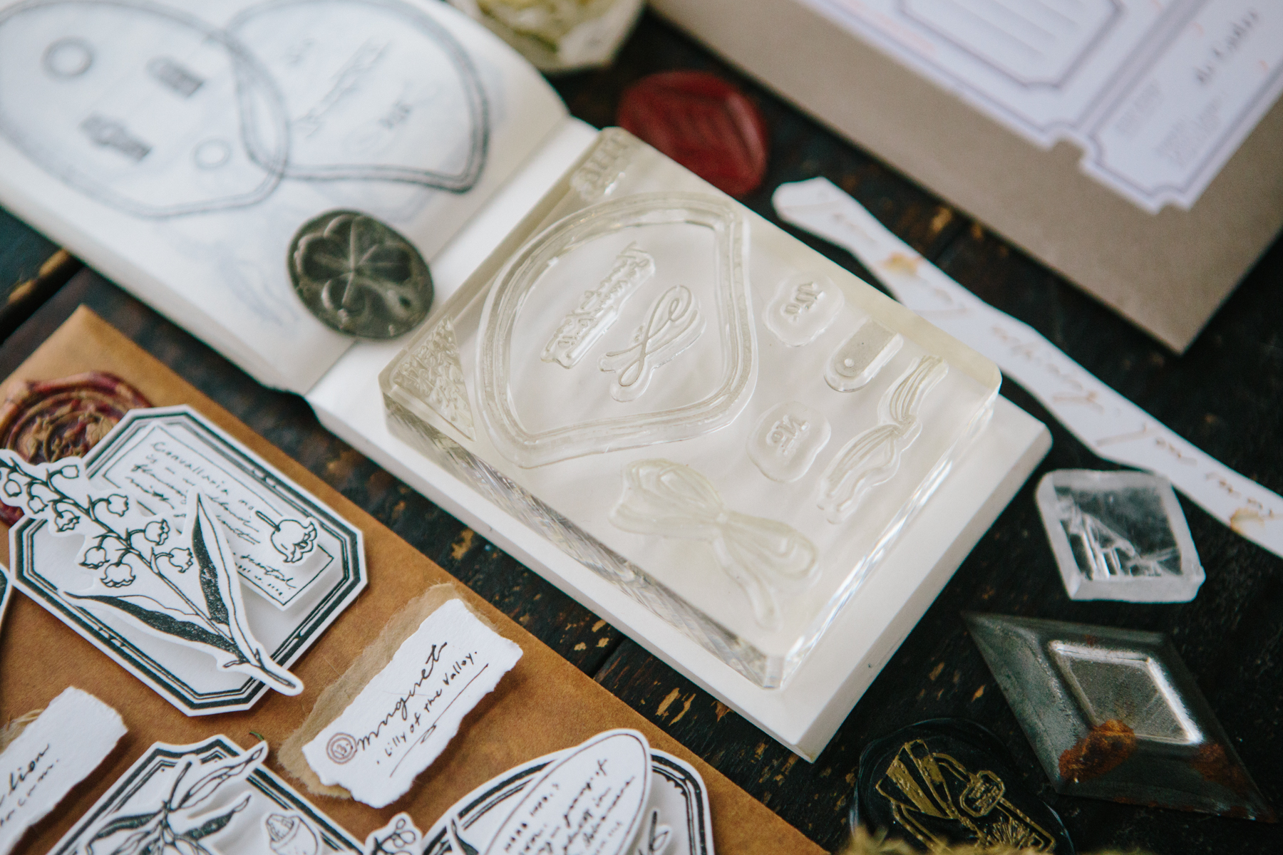 OURS Studio de Cadre Clear Stamp Set