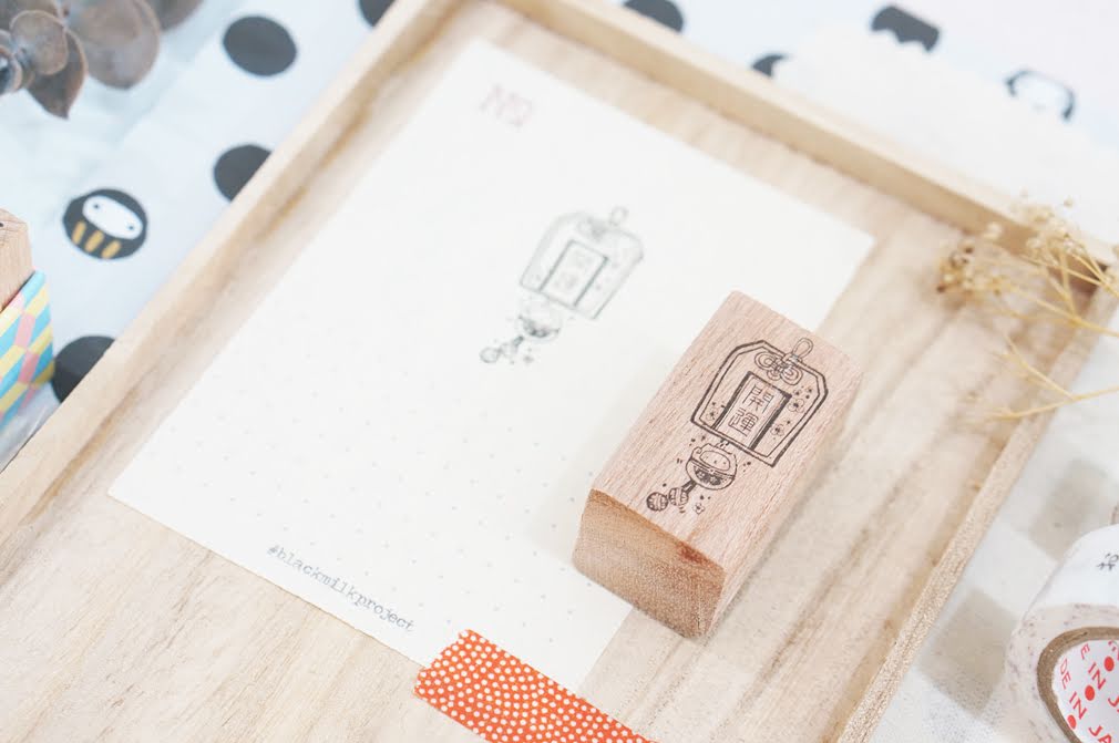 Black Milk Project Rubber Stamps - Omamori Luck